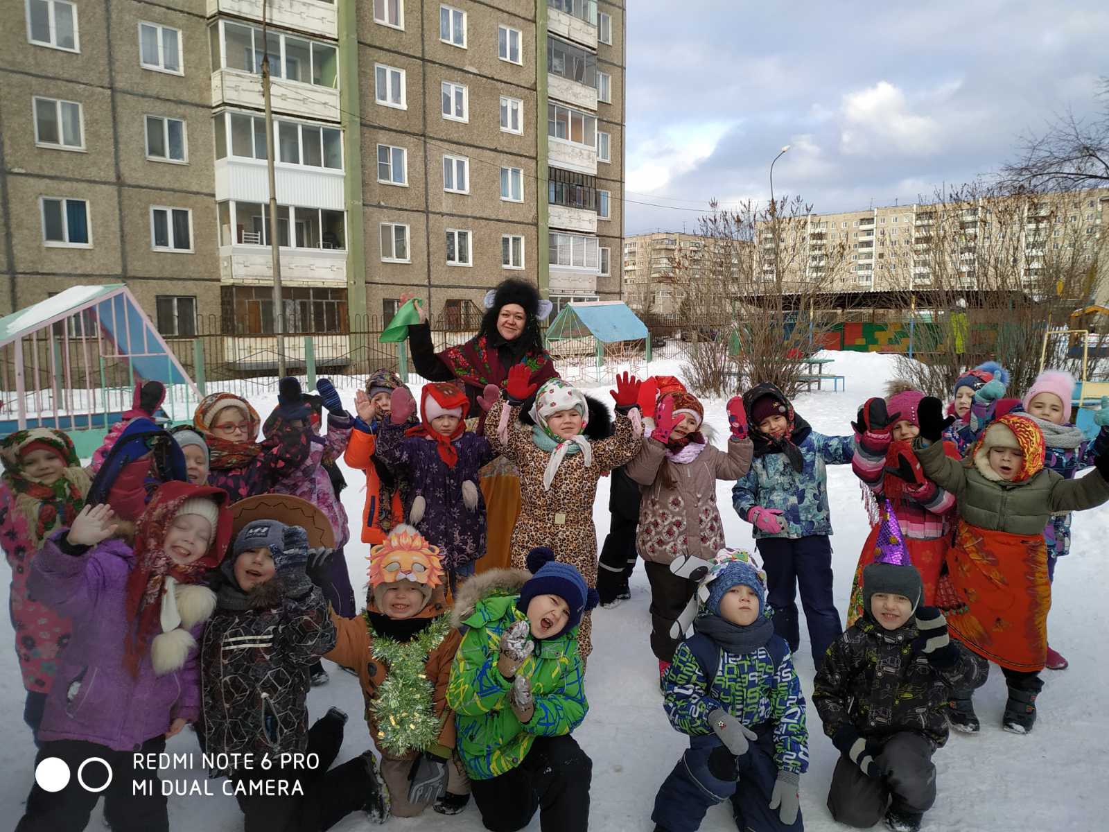 Зимние забавы в детских садах на ГГМ